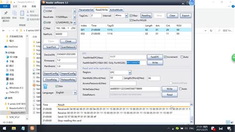 rfid fob read write software|rf card reader software download.